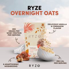 Mushroom Overnight Oats Pack (28 Servings)